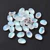 Transparent Frosted Czech Glass Beads GLAA-PW0001-33H-2