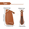 PU Leather Zipper Car Key Case AJEW-WH0348-14B-2