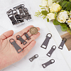 18Pcs 3 Styles Alloy Zipper Pull Tabs FIND-CY0001-83B-3