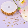 DIY Chain Bracelet Necklace Making Kit DIY-YW0005-92G-4