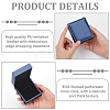 Rectangel PU Imitation Leather Coin Storage Boxes LS-CON-WH0086-102B-02-4