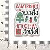 Christmas Theme Acrylic Pendants OACR-R003-01A-11-3