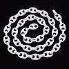 Handmade Opaque Acrylic Coffee Bean Chains LS-CHAC-ZX0001-01K-2