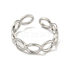 Non-Tarnish 304 Stainless Steel Finger Ring RJEW-C077-04P-2