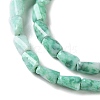 Ombre Effect Dyed Glass Beads Strands GLAA-I059-01G-3