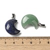 Natural Mixed Stone Pendants G-H035-01P-3