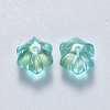 Transparent Spray Painted Glass Beads GLAA-S190-005A-04-2