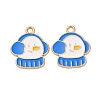 Christmas Alloy Enamel Pendants ENAM-K080-01E-G-1