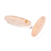 Frosted Glass Beads FGLA-L001-001D-2