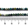 Natural HuBei Turquoise Beads Strands G-B130-A01-02-3