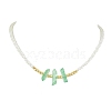 ABS Plastic Imitation Pearl Beaded Necklaces NJEW-JN04859-02-1