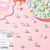 11 Sets Acrylic Beads Pendants FIND-SC0016-66-3