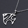 Non-Tarnish 201 Stainless Steel Pendants Necklaces NJEW-S105-JN669-45-1-1