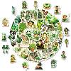 50Pcs Paper Self-Adhesive Picture Stickers AJEW-S036-05-2