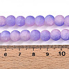 Crackle Glass Beads X1-GLAA-N009-8mm-08-4