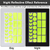 Waterproof Plastic Reflective Sticker DIY-WH0184-88A-4