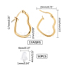 Unicraftale 201 Stainless Steel Hoop Earrings EJEW-UN0001-34G-3