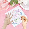PVC Plastic Clear Stamps DIY-WH0439-0007-4
