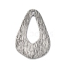 304 Stainless Steel Pendants STAS-L280-07AS-03-1