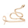 Alloy Snake Open Palm Cuff Bangles BJEW-O180-01LG-2