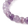 Natural & Synthetic Gemstone Beads Stretch Bracelets BJEW-JB09206-6