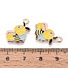 Alloy Enamel Pendants ENAM-T022-56B-3
