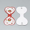 Cardboard Necklace & Bracelet Display Cards X-CDIS-R034-29-2