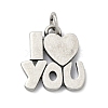 Valentine's Day 304 Stainless Steel Pendants STAS-C171-01C-AS-1