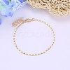 Alloy Link Chain Anklets for Women WG9D3CE-01-2