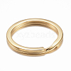Ion Plating(IP) 304 Stainless Steel Split Key Rings LS-STAS-H383-30G-2