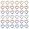 SUPERFINDINGS 60Pcs 6 Colors Alloy Charms FIND-FH0008-97-1