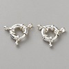 Brass Spring Ring Clasps KK-WH20010-003B-S-1