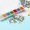3500Pcs 7 Colors 12/0 Glass Round Seed Beads SEED-YW0001-23-6