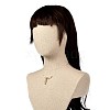 Sea Horse & Shell Pendant Necklace for Teen Girl Women NJEW-JN03716-6