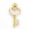 Tibetan Style Alloy Open Back Bezel Pendants TIBE-S308-22G-1