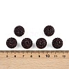 Grade A Rhinestone Pave Disco Ball Beads RB-Q104-1-2