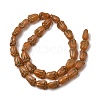 Painted Glass Beads Strands GLAA-Z021-16C-2