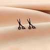 Stainless Steel Small Animal Stud Earrings for Women PW-WG87B69-28-1