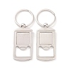 Rack Plating Zinc Alloy Keychain KEYC-C052-01P-1