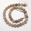 Natural Multi-Moonstone Beads Strands G-J157-12mm-06-2