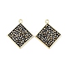 Rhinestone Pendants KK-C246-11LG-3