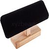 Bamboo Velet T-Bar Bracelet Display Stands BDIS-WH0002-08-1