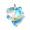 Ocean Theme Transparent Resin Cartoon Pendants CRES-F024-01E-1