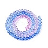 Baking Painted Glass Bead Strands DGLA-A039-T2mm-A019-2