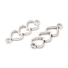 Tibetan Style Alloy Connector Charms PALLOY-R143-14AS-3