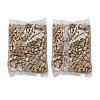 Plated Acrylic Beads MACR-YW0001-29G-8