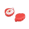 Christmas Theme Luminous Resin Cabochons RESI-U003-02E-4