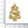 Christmas Theme Opaque Printed Acrylic Pendants SACR-Z005-02B-3