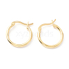 925 Sterling Silver Hoop Earrings STER-P047-13B-G-1