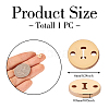 Real 14K Gold Plated Brass Connector Charms KK-TAC0017-04G-04-2